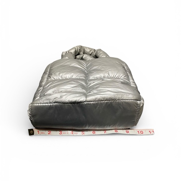 Urban Outfitters Silver Millie Puffy Mini Tote Crossbody Bag - Picture 5 of 5